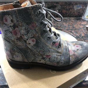 Floral Boots